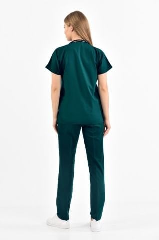 Avcı Yeşili Likralı Cerrahi Forma