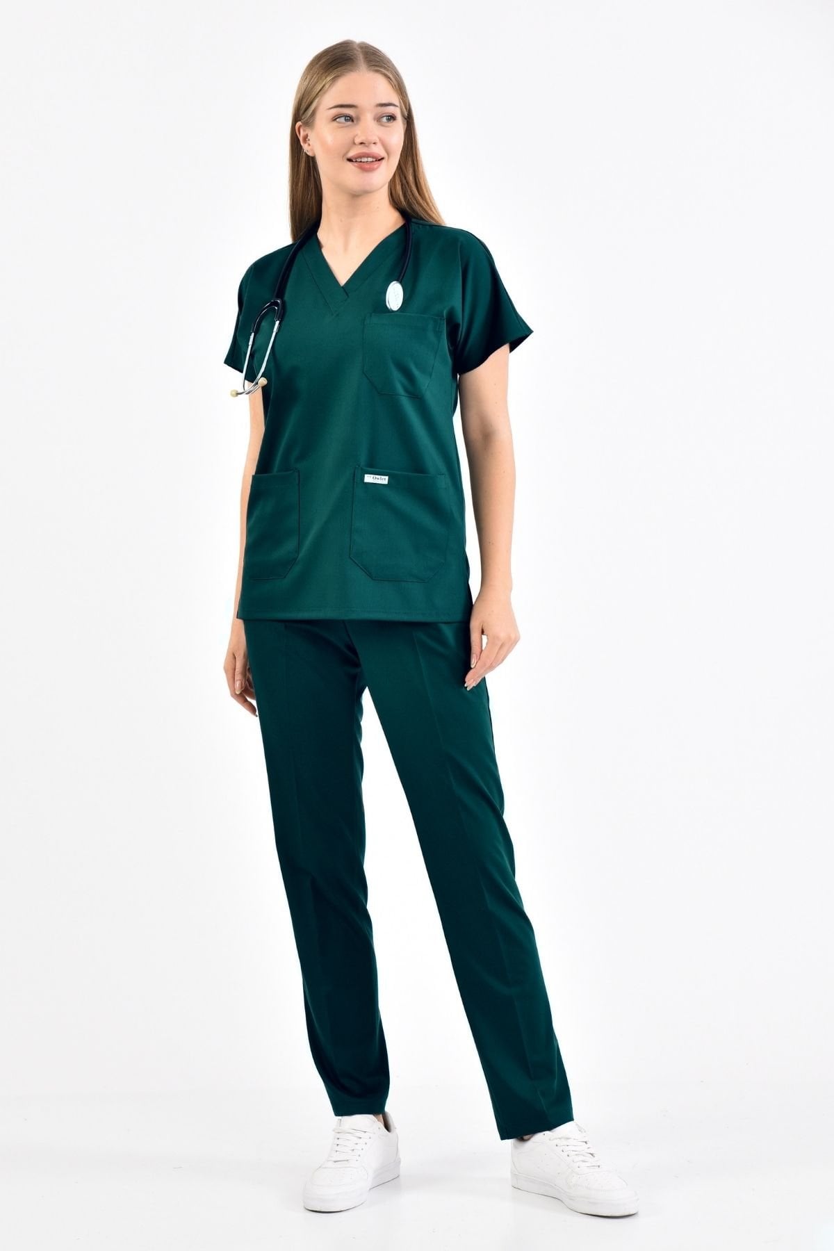 Hunter Green Lycra Surgical Uniform