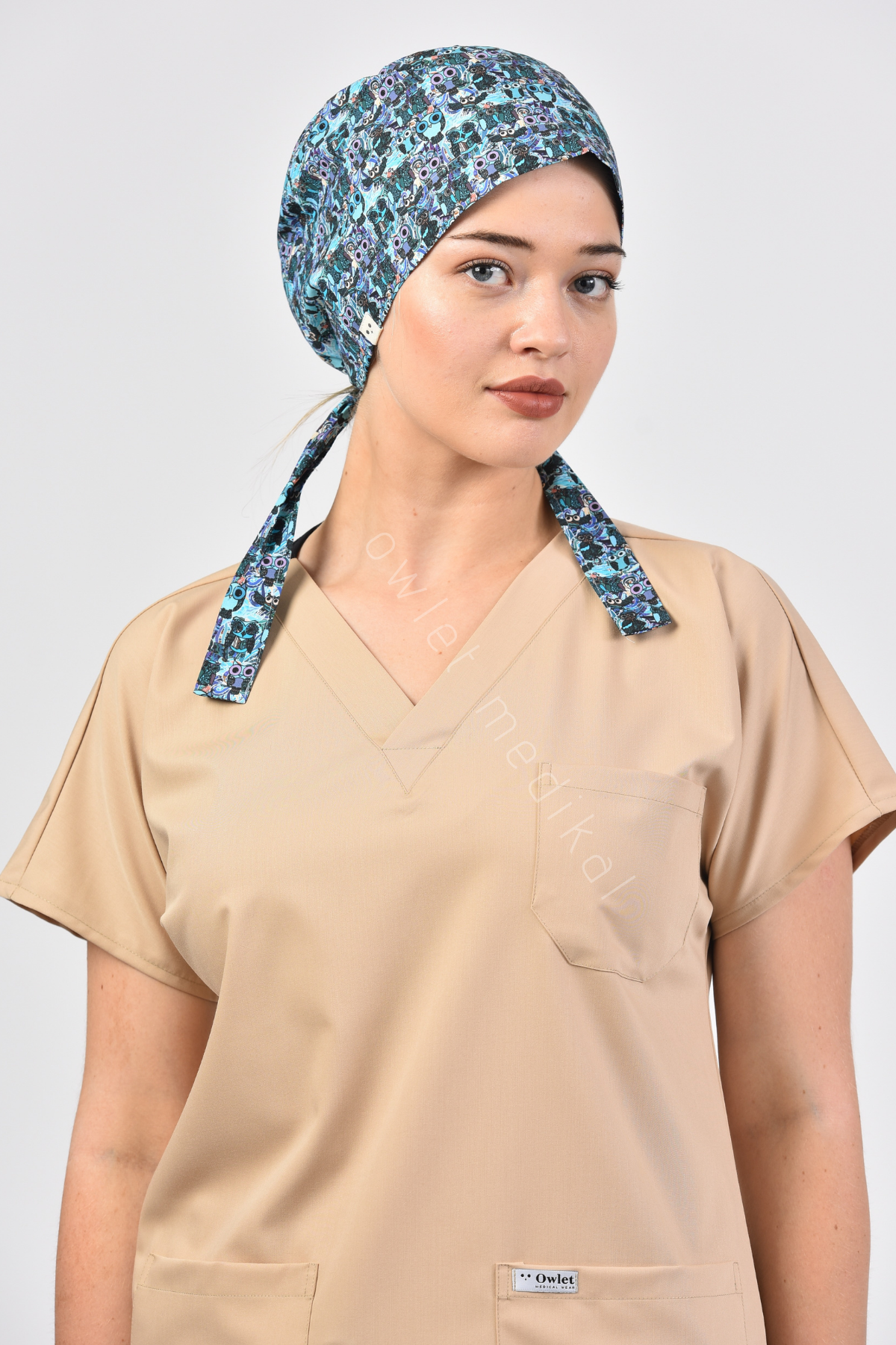 Baykuşlar Cerrahi Tesettür Bone - Owlet Medikal