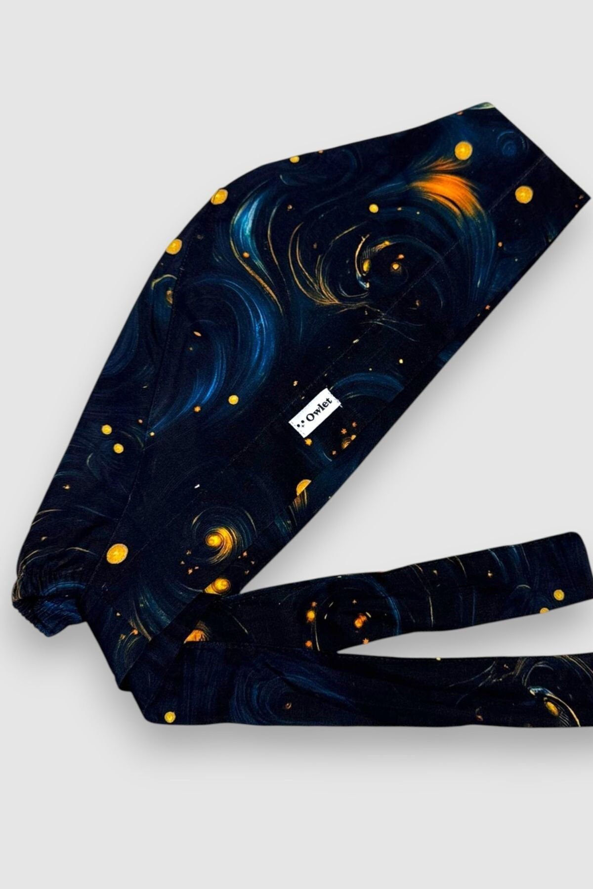 Milky Way Patterned Surgical Hijab Bonnet