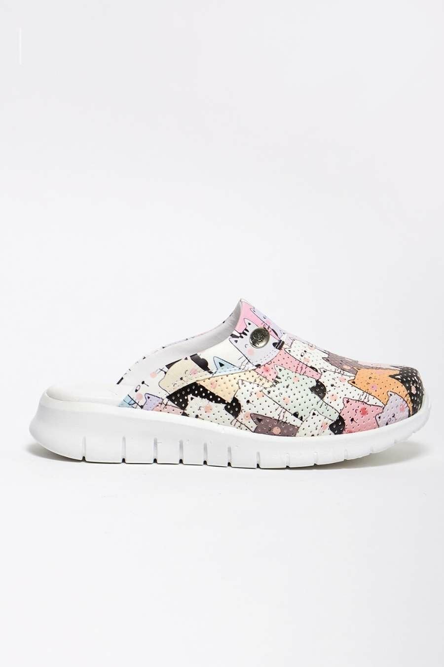 Renkli Kediler Sabo Terlik