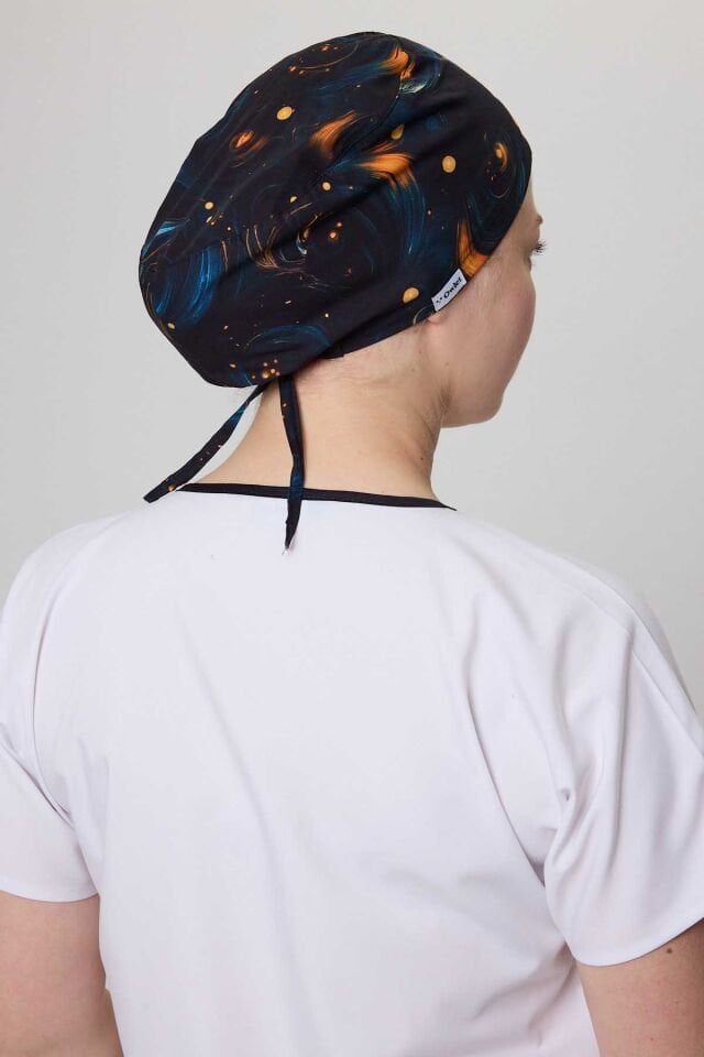 Milky Way Patterned Surgical Cap