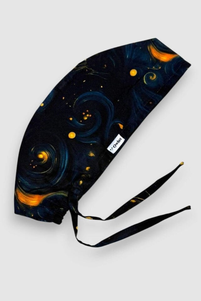 Milky Way Patterned Surgical Cap