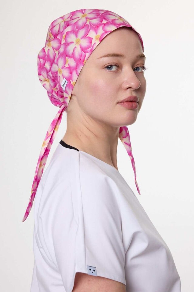 Pembe Bahar Cerrahi Tesettür Bone