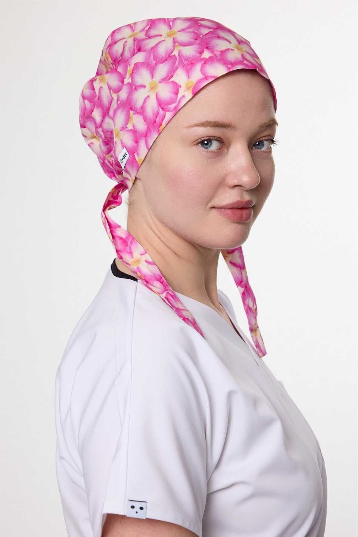 Pembe Bahar Cerrahi Tesettür Bone