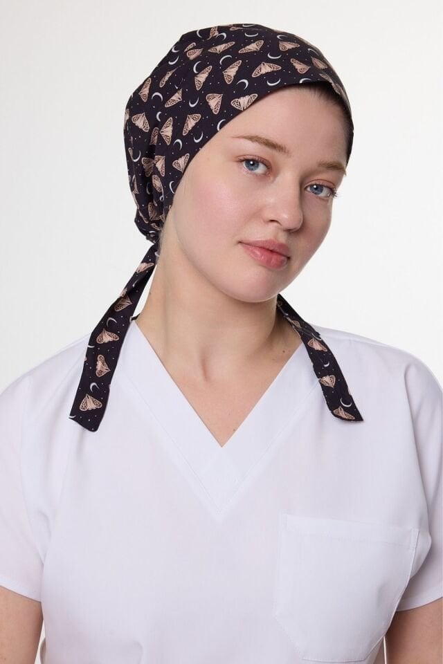 Gece Kelebeği Cerrahi Tesettür Bone