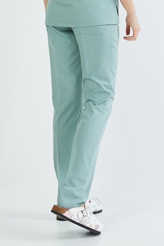 Mint Yeşili Likra Pantolon