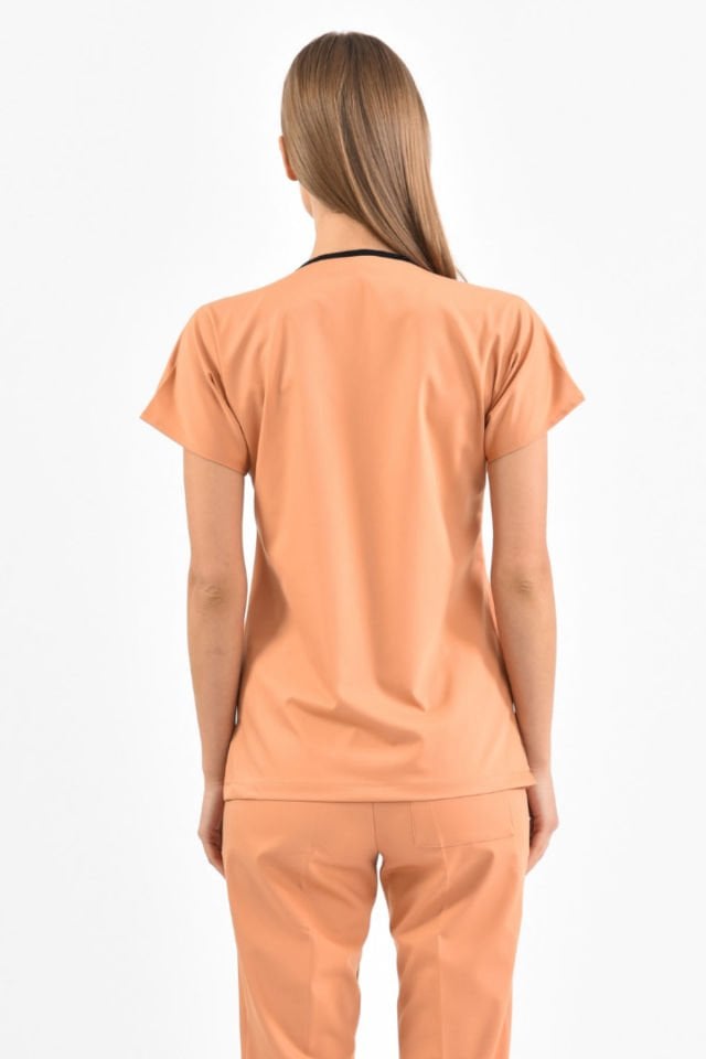 Likralı Camel Cerrahi Üst