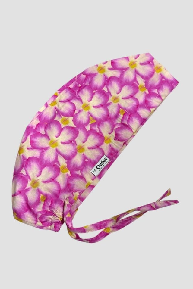 Pink Spring Surgical Cap
