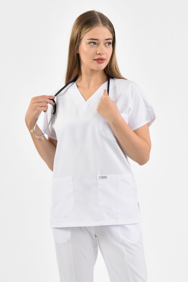 Beyaz Forma Üstü 34 - Beyaz