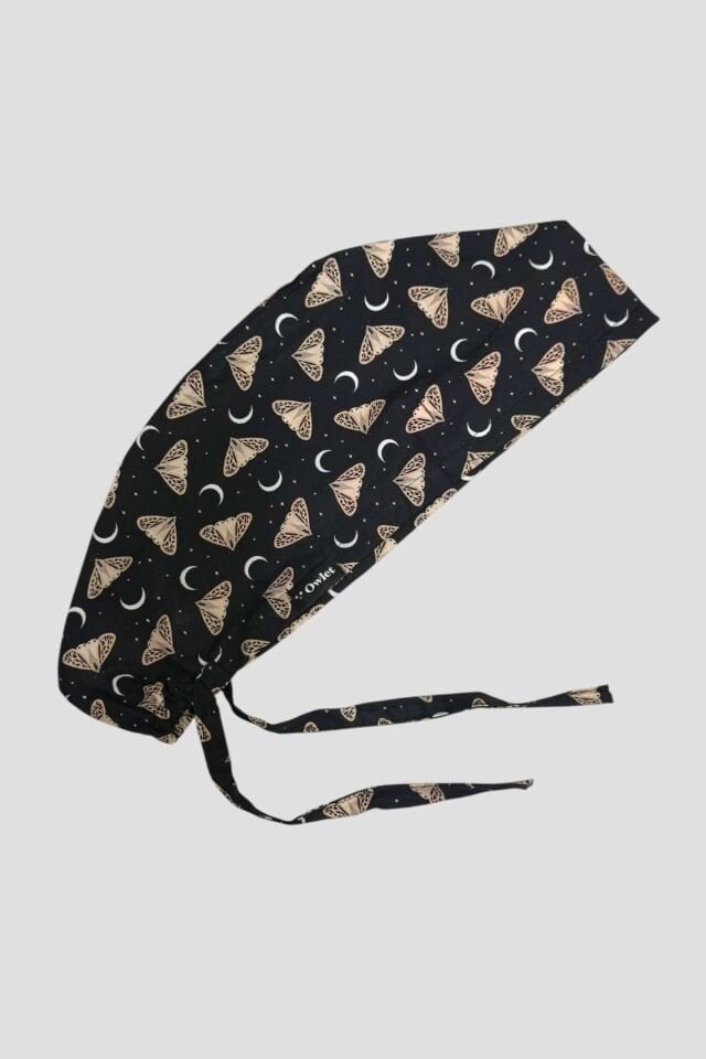Night Butterfly Surgical Cap