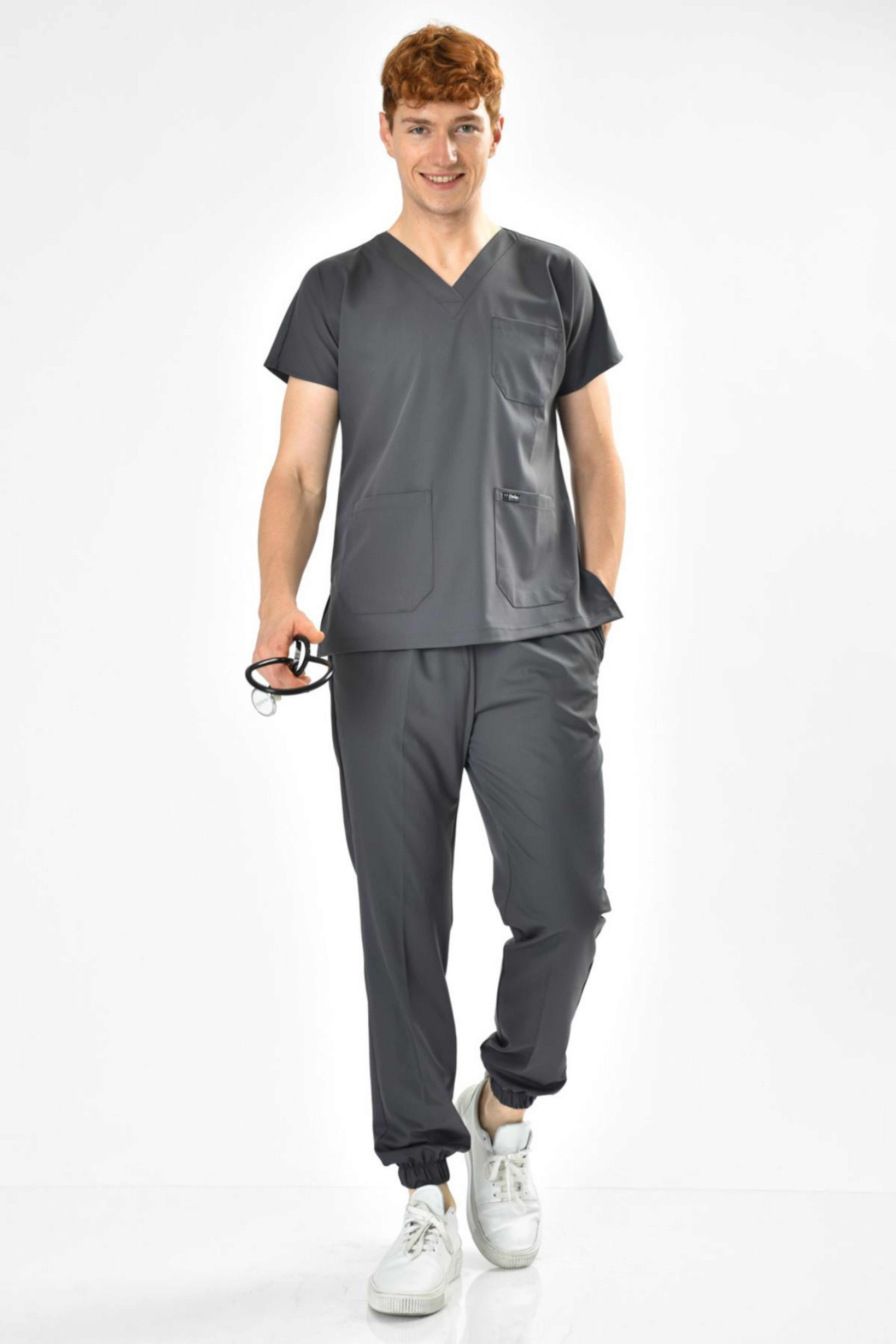 Füme Paça Lastikli Likralı Takım