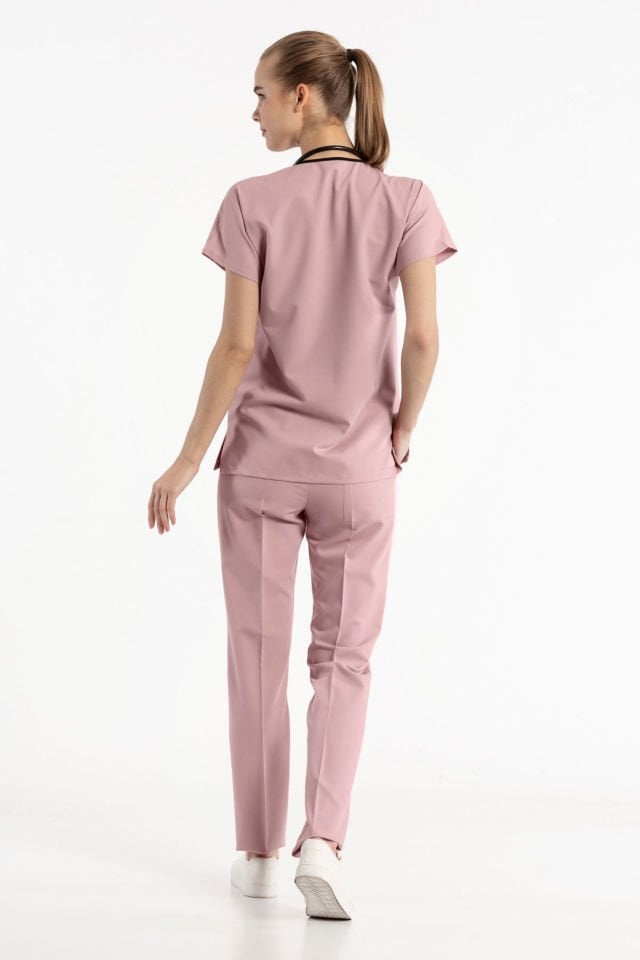 Soft Pudra Likralı Cerrahi Forma Takım