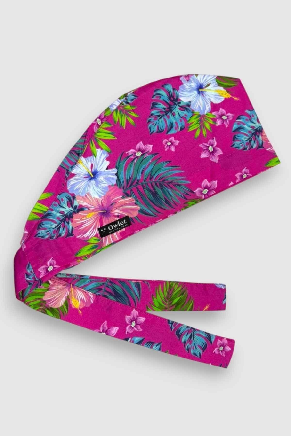 Akşam Sefası Pembe Cerrahi Tesettür Bone