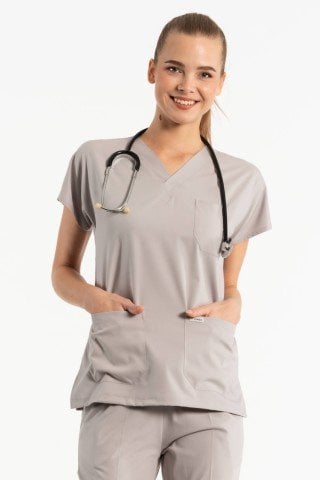 Lycra Light Gray Top Surgery