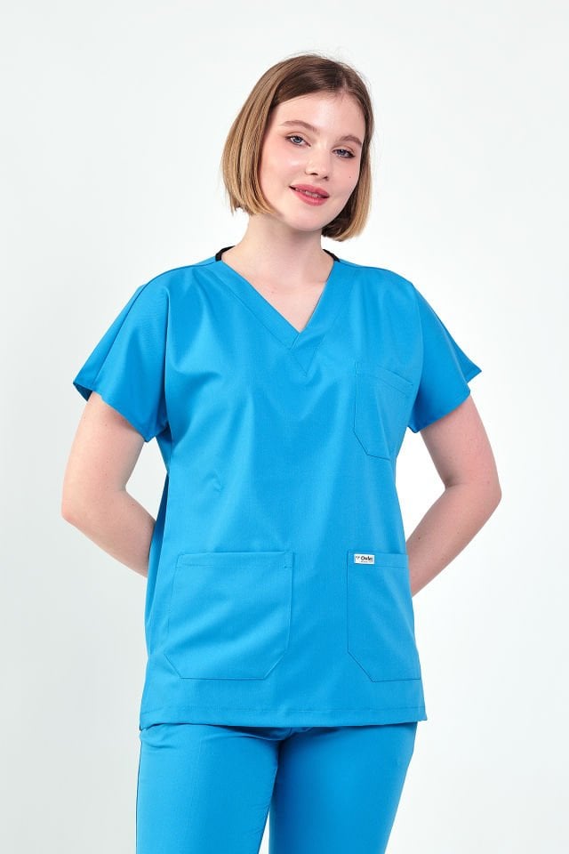 Turkuaz Likralı Cerrahi Takım