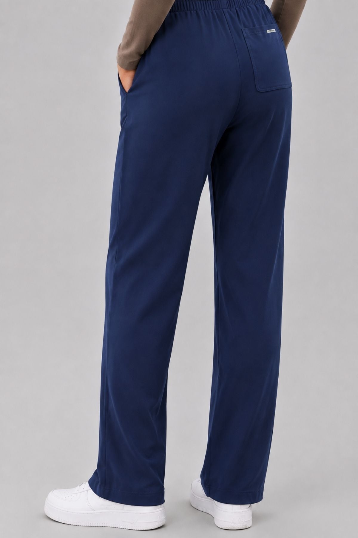 Likralı Lacivert Patriot Blue Boru Paça Pantolon