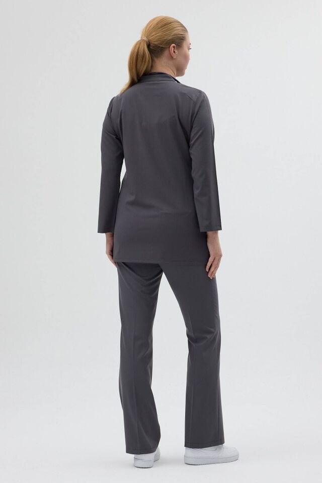 Füme Tunik Boy Çan Paça Scrubs