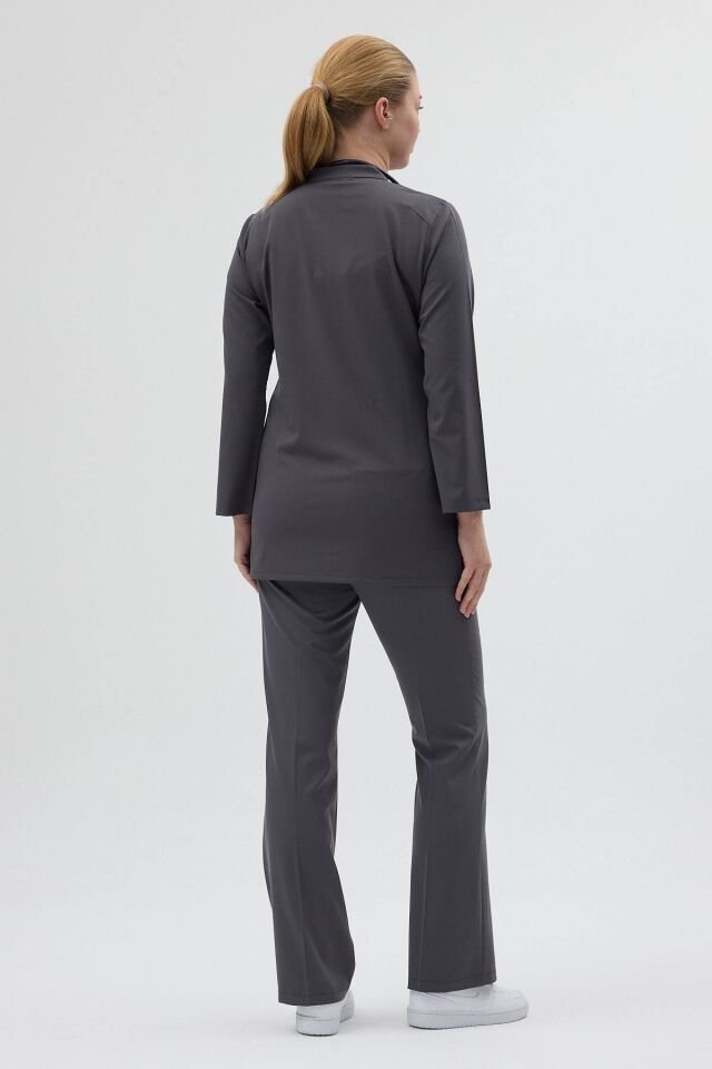 Füme Tunik Boy Çan Paça Scrubs