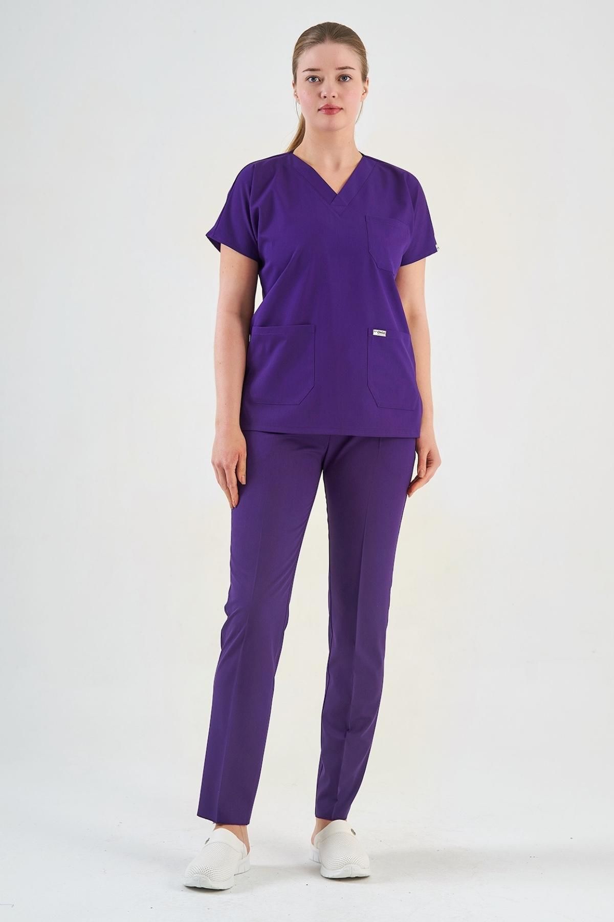 Lycra Purple Surgical Team