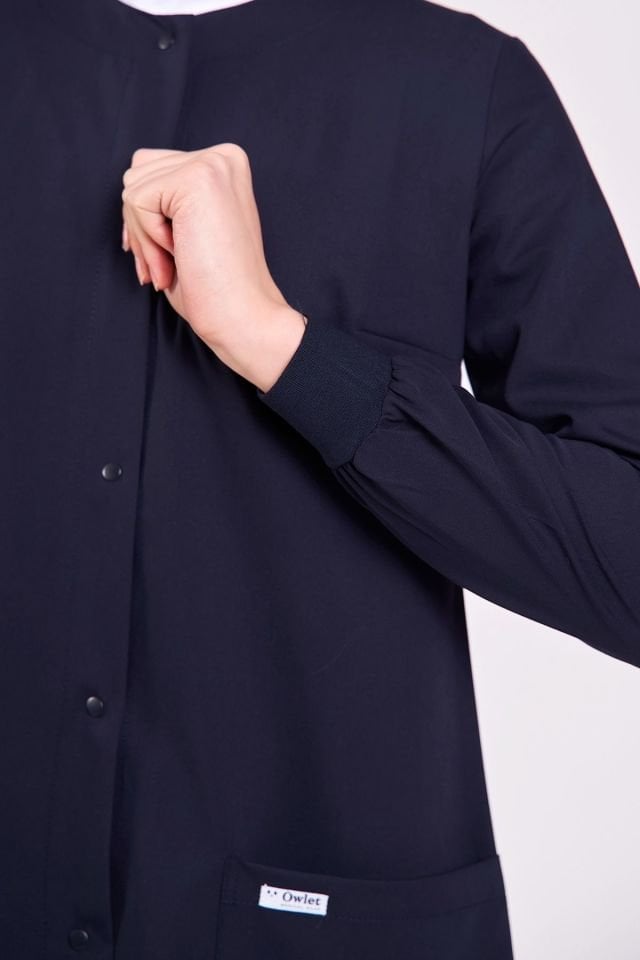 Koyu Lacivert Ameliyathane Ceketi