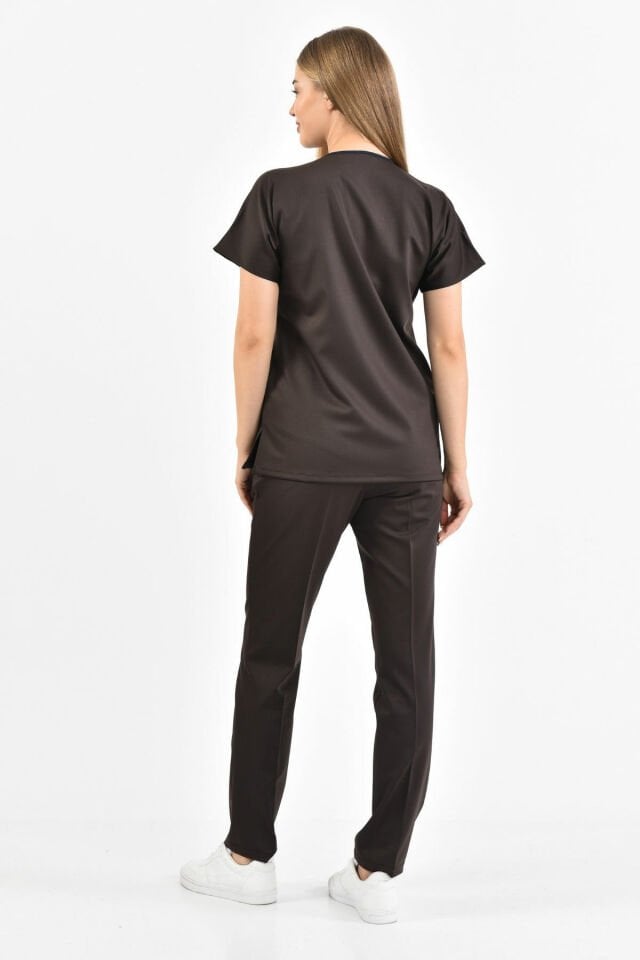 Lycra Dark Brown Surgical Set
