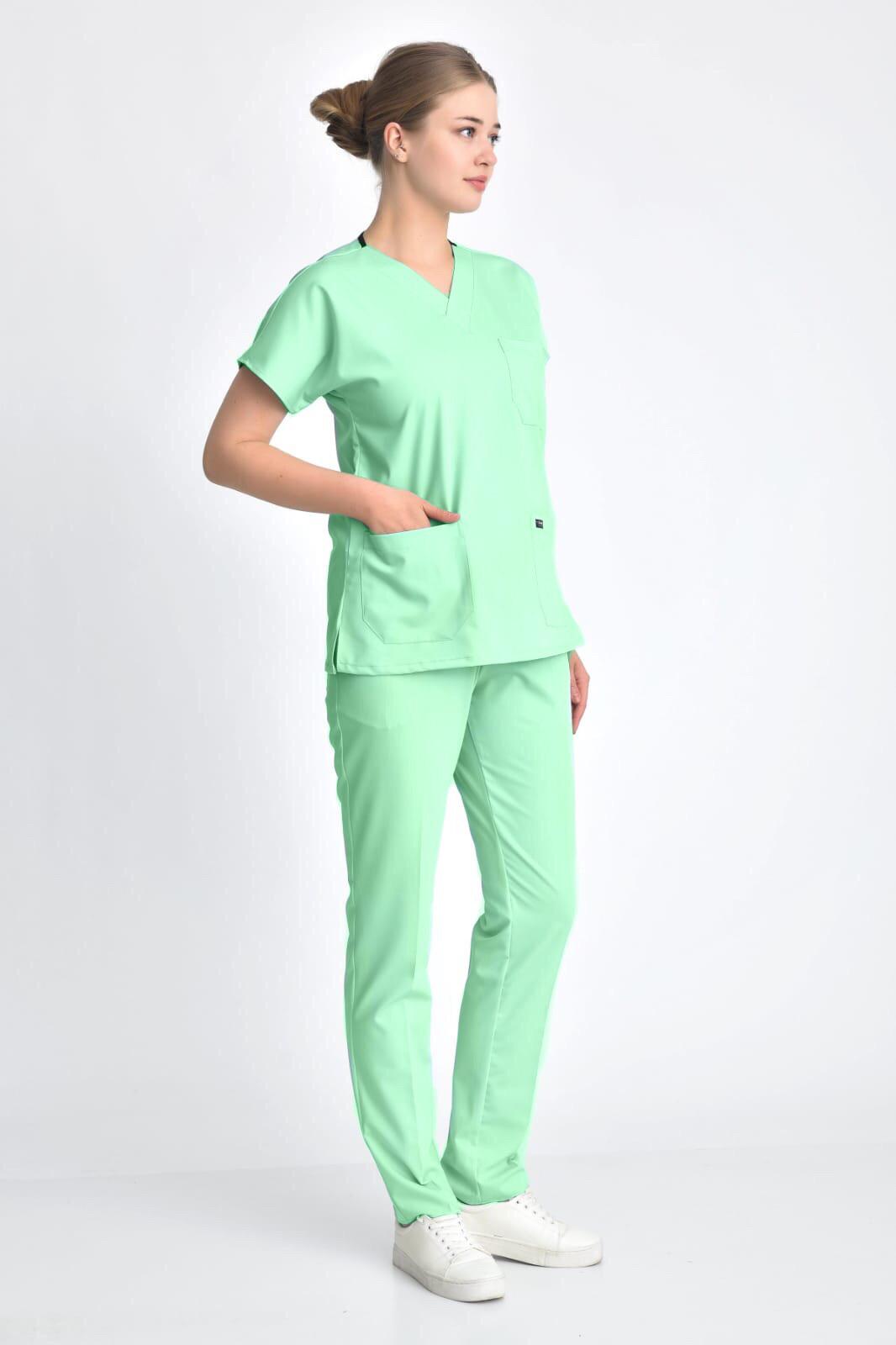 Mint Green Surgical Team Uniforms