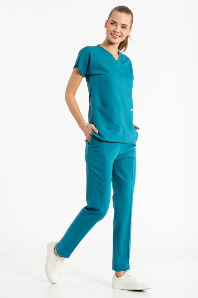 Petrol Green Lycra Surgical Set