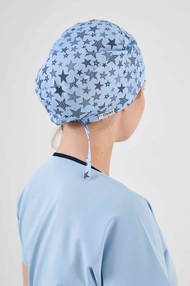 Yıldızlar Desenli Cerrahi Bone