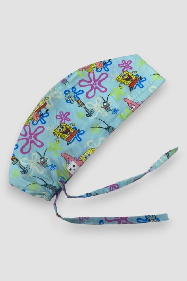 Sünger Bob Desenli Cerrahi Bone