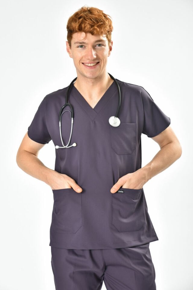 Plum Surgical Form Top