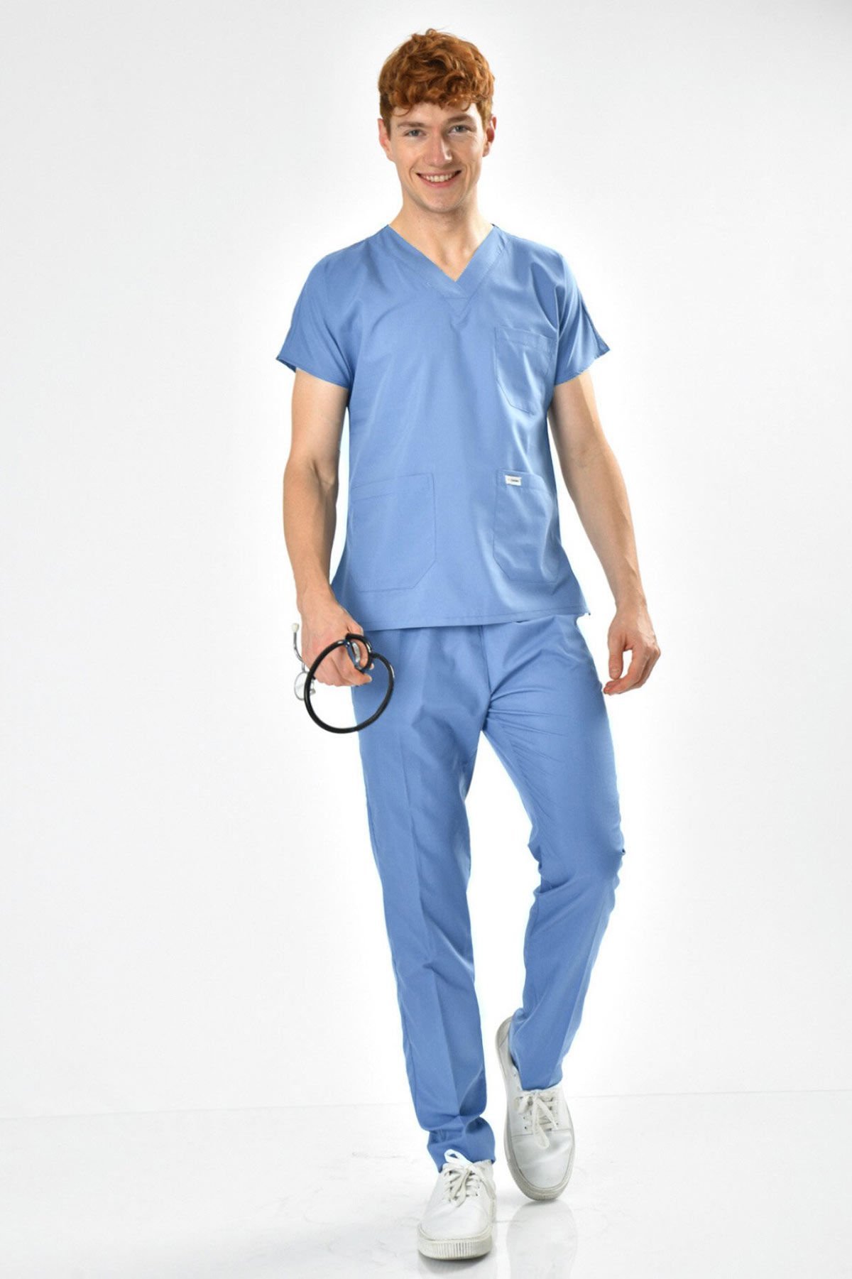 Light Blue Lycra Surgical Set