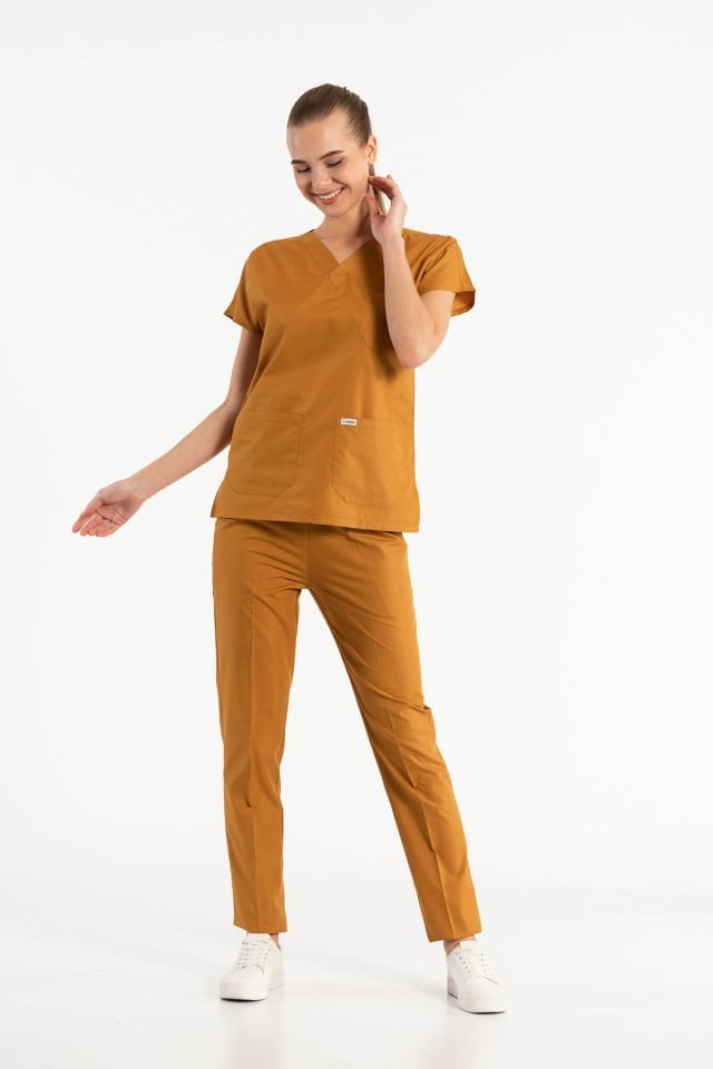 Mustard Nurses & Physicians Surgical Team Uniforms