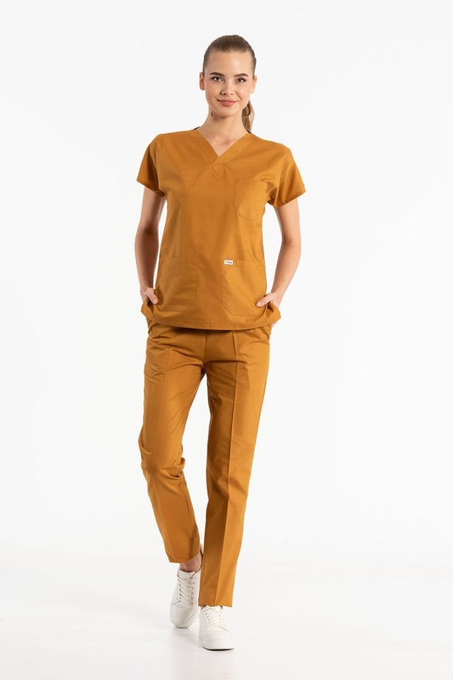 Mustard Nurses & Physicians Surgical Team Uniforms