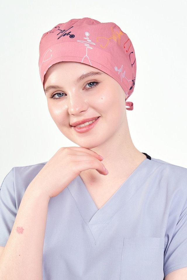 Büyük Stetoskop Desenli Cerrahi Bone