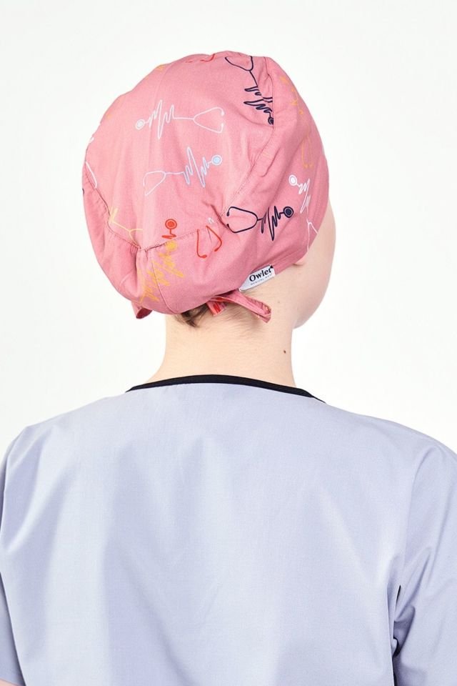 Büyük Stetoskop Desenli Cerrahi Bone