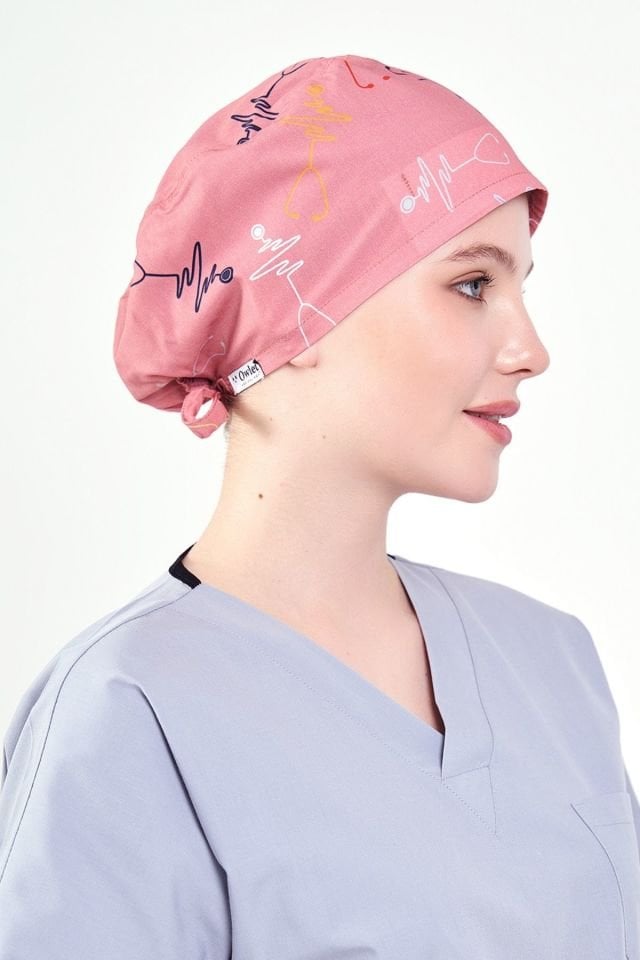 Büyük Stetoskop Desenli Cerrahi Bone