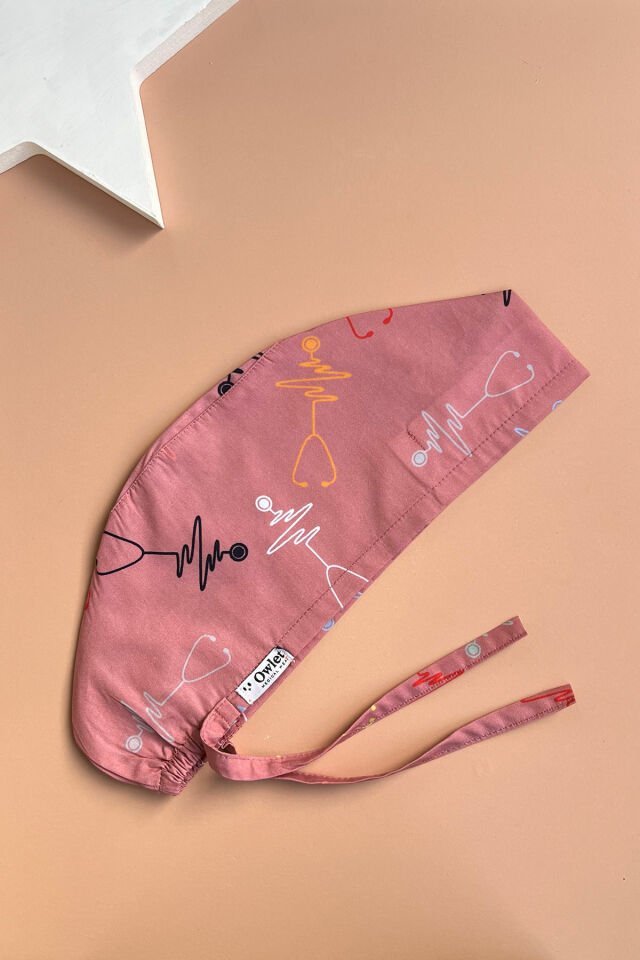 Büyük Stetoskop Desenli Cerrahi Bone