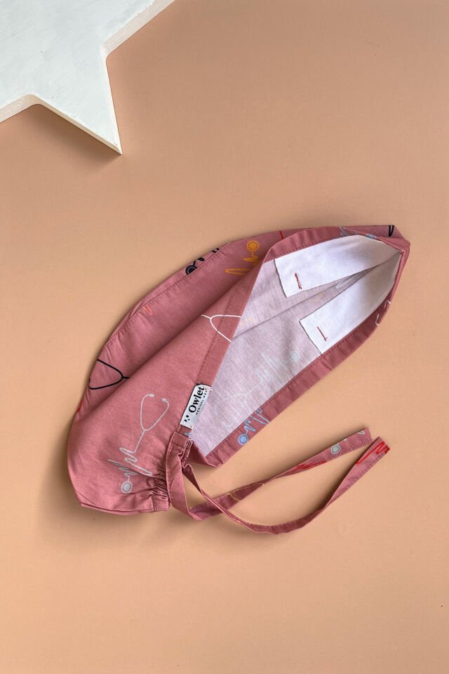 Büyük Stetoskop Desenli Cerrahi Bone