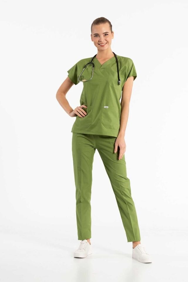 Pistachio Green Team Uniforms Nurses & Doctors Surgery