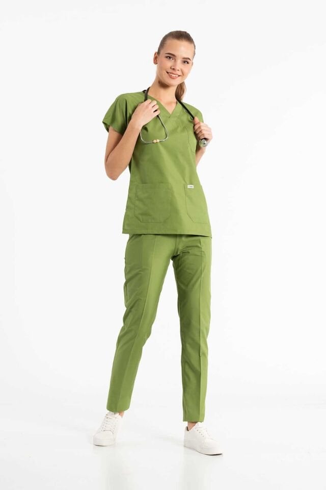 Pistachio Green Team Uniforms Nurses & Doctors Surgery