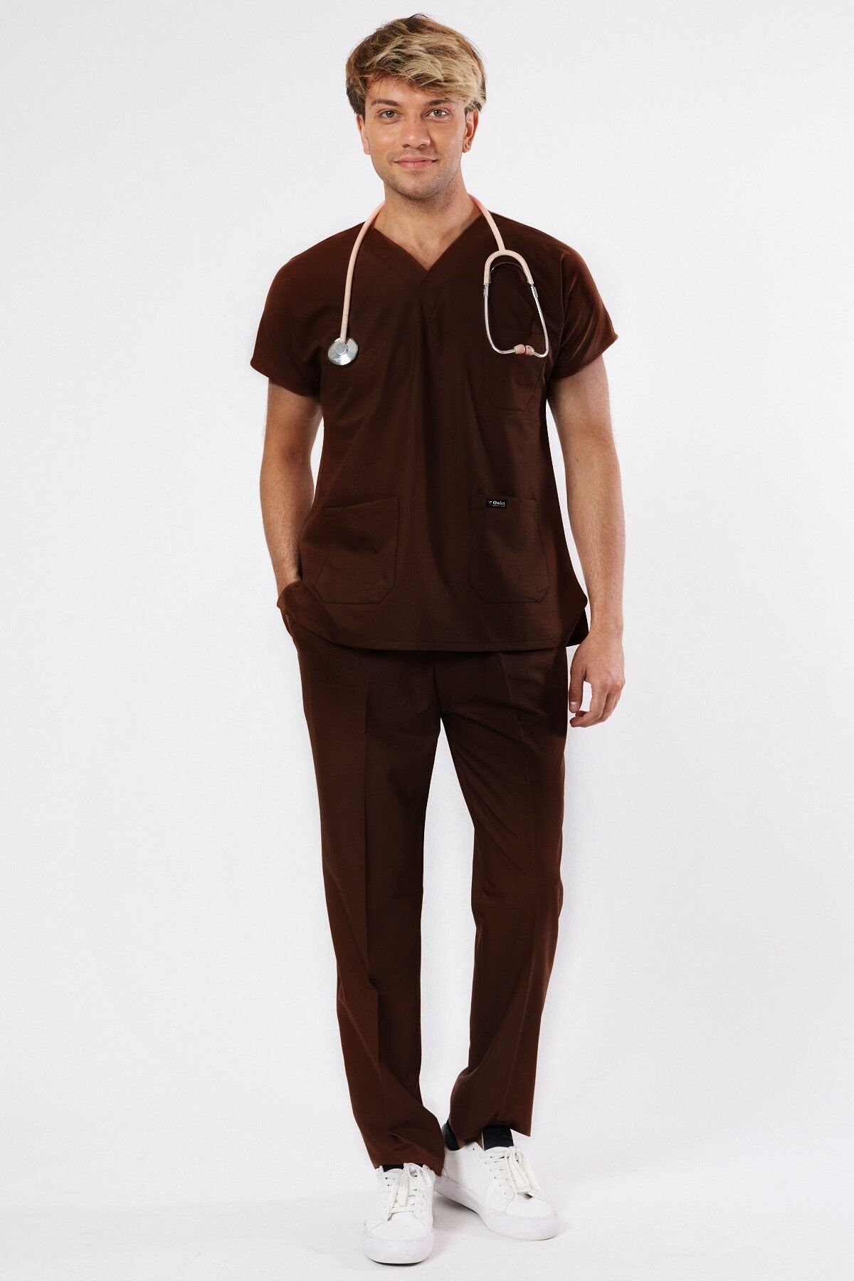 Lycra Dark Brown Surgical Set