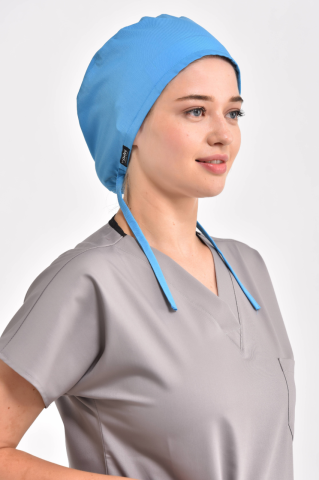 Okyanus Mavisi Likralı Cerrahi Bone