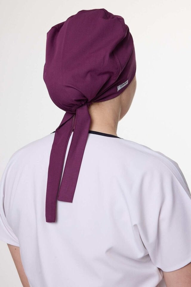 Mürdüm Likralı Cerrahi Tesettür Bone