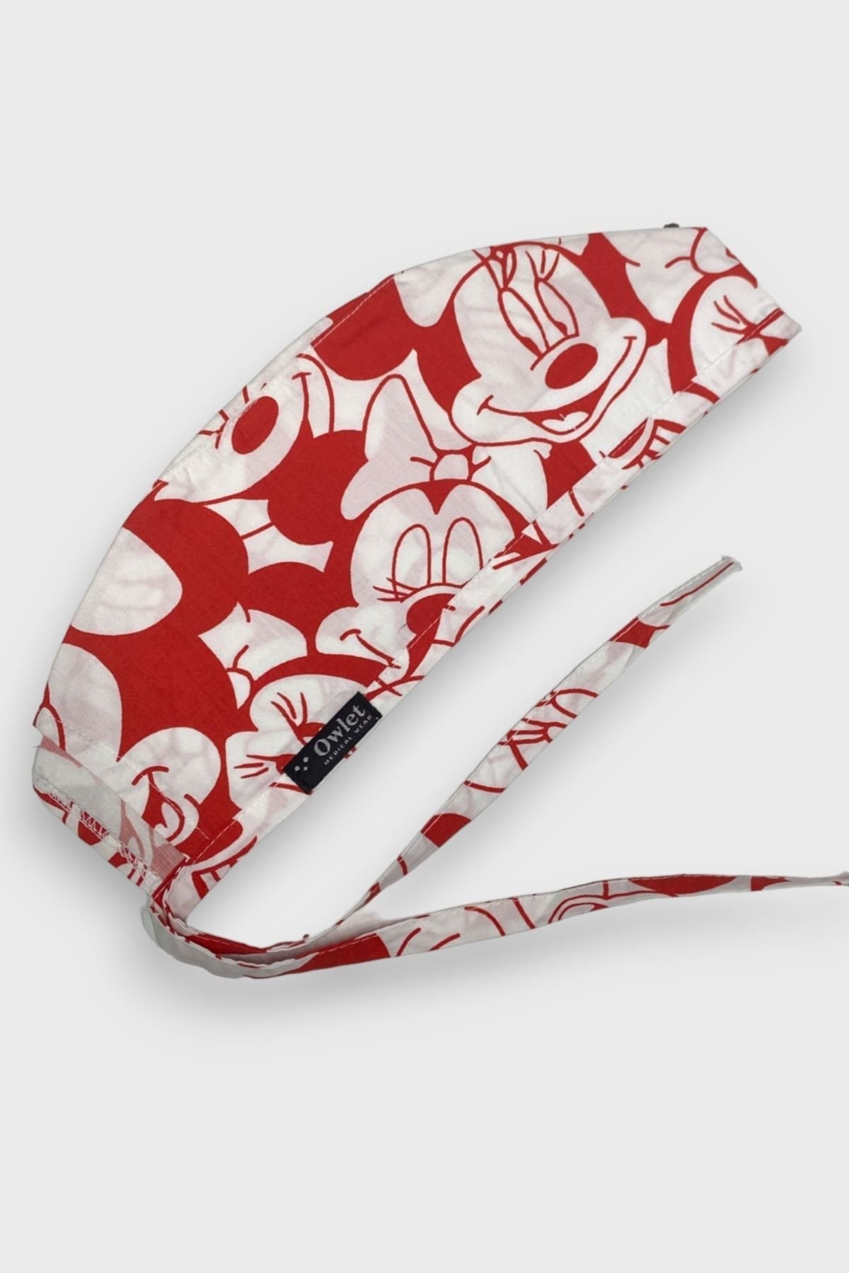 Mickey Mouse Red Surgical Cap for Men