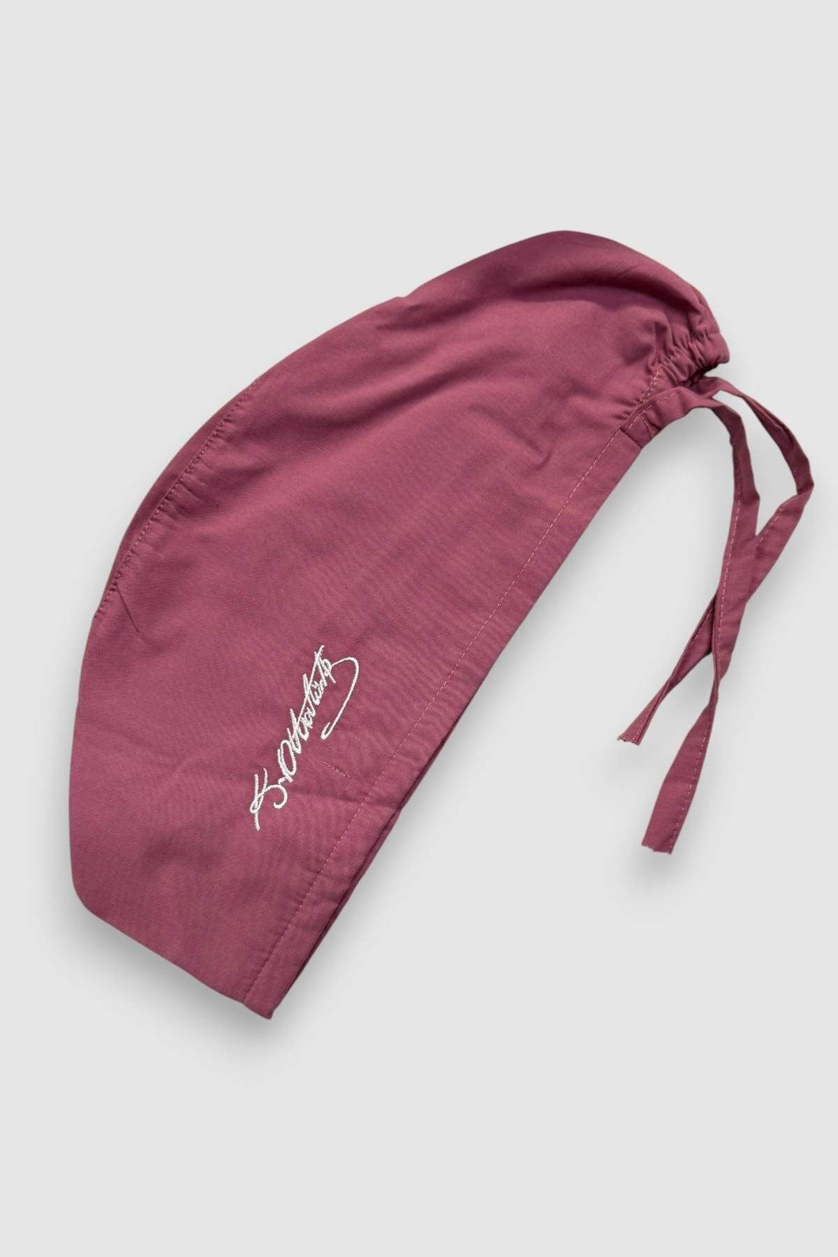 Surgical Cap with Dark Powder, Signed by Kemal Atatürk