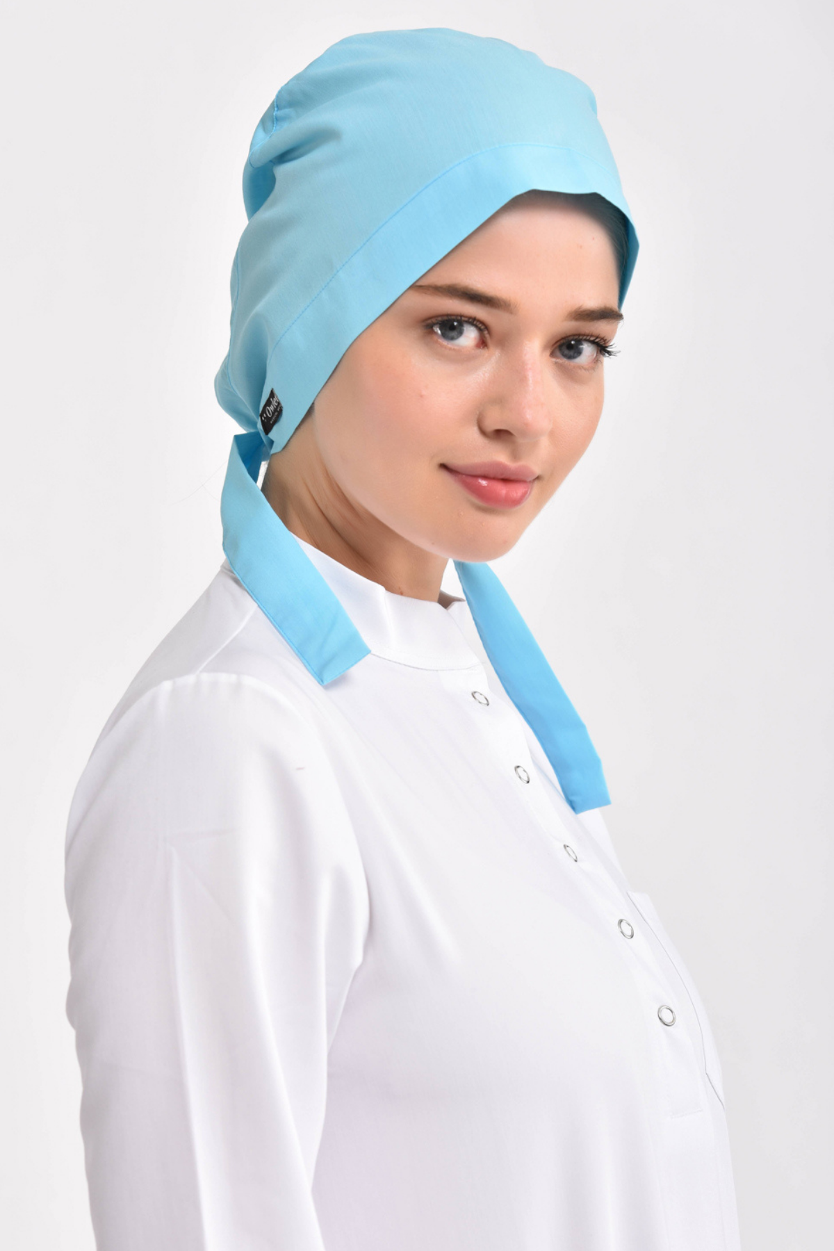 Açık Turkuaz Cerrahi Tesettür Bone