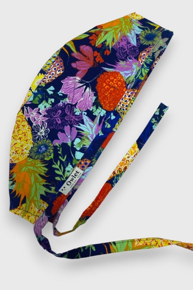 Ananas Desenli Cerrahi Erkek Bone