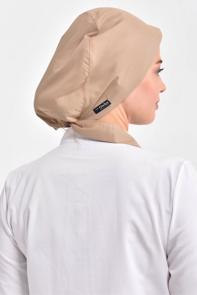 Bej Cerrahi Tesettür Bone