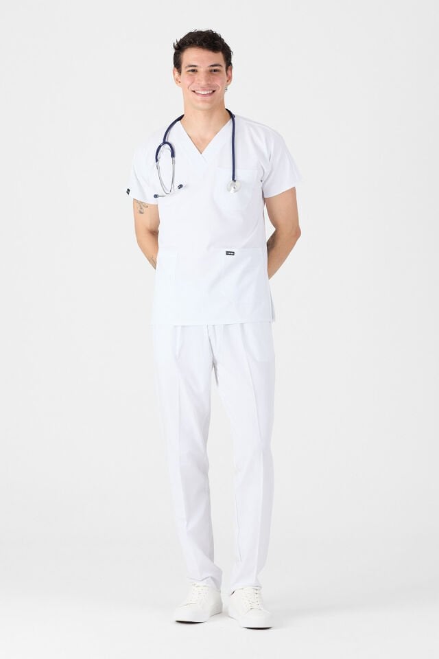 Beyaz Likralı Forma Takım